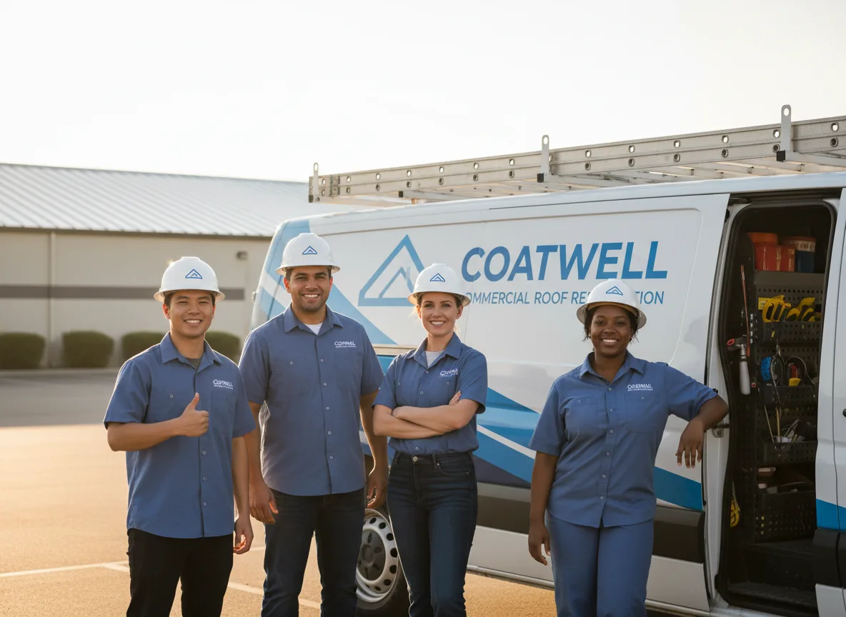 Commercial roof coating company in Mount Cory, OH